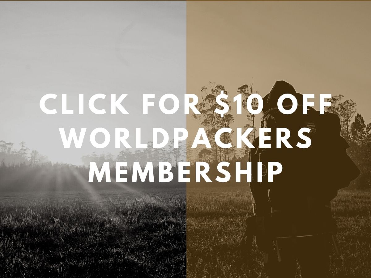 Worldpackers bonus code